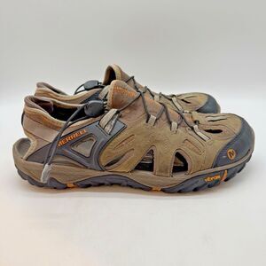 Merrell All Out Blaze Sieve Trail Shoe Men's 12 Brindle Brown Water Sport Sandal